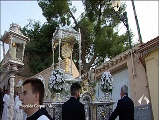 Fiestas de Aledo, procesión de 